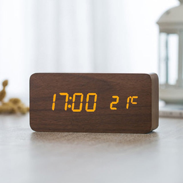 VoiceRise - Nordic Digital LED Alarm Clock 7