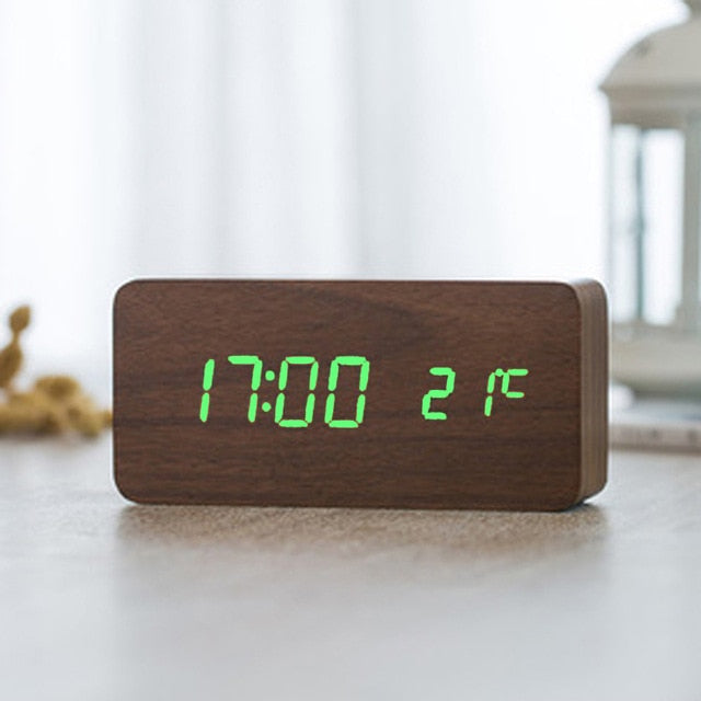VoiceRise - Nordic Digital LED Alarm Clock 8