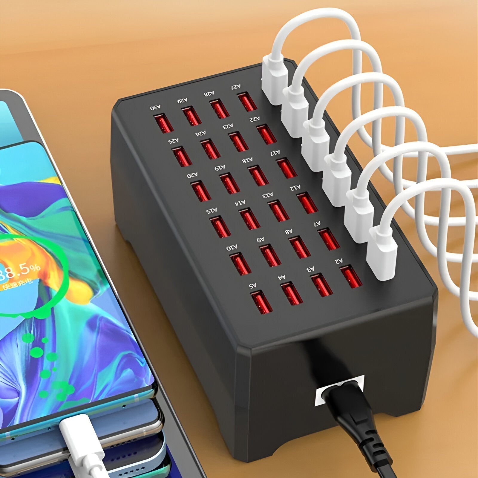 VoltHive | PowerPort Pro 30 – High-Capacity USB Charging Station for All Devices 0