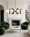 Voltra | Vintage Bauhaus Style Chandelier for Home Interiors 2