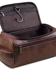 VoyageLux | Premium Leather Toiletry Bag for Men – Ideal for Travel & Organization 0
