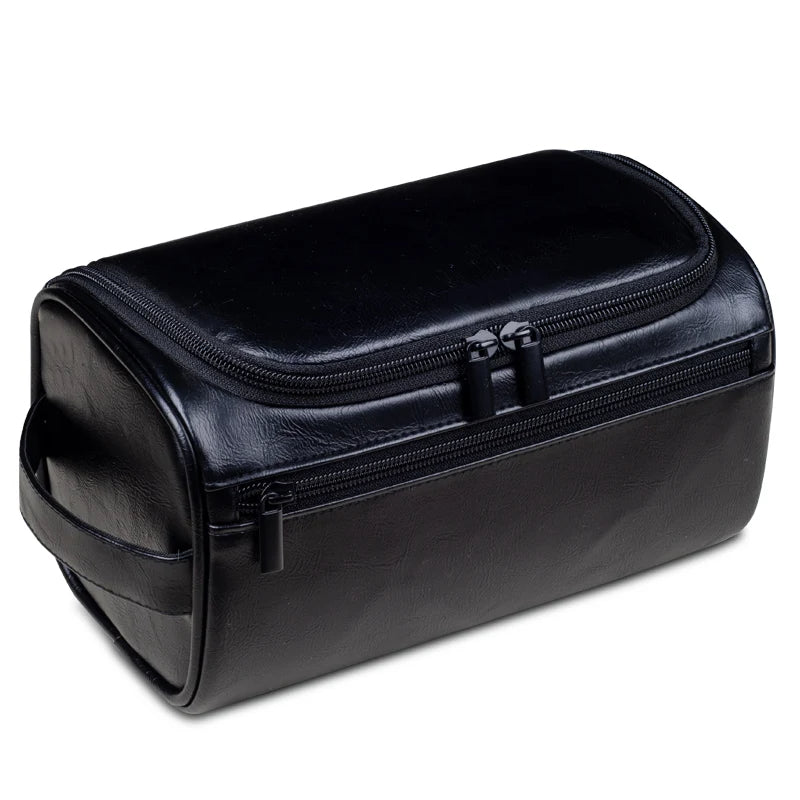 VoyageLux | Premium Leather Toiletry Bag for Men – Ideal for Travel & Organization 5