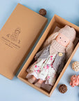 Waldorf Handmade Plush Dolls for Baby Doll Toys Cute/Fun Dresses with Scarf Vinyl Dolls for Girls Birthday Gift Dress Up Doll 3