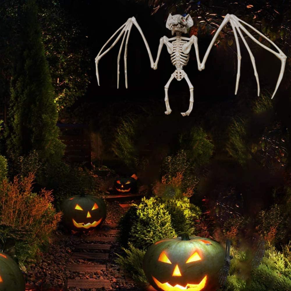 Wall Art Hanging Skeleton Bat Ornament 2