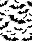 Wall Stickers 3D Halloween Bat Decorations Set 0
