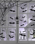 Wall Stickers 3D Halloween Bat Decorations Set 2