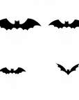 Wall Stickers 3D Halloween Bat Decorations Set 5