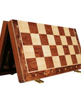 WalnutCraft | Elegant Classic Foldable Wooden Chess Set 5
