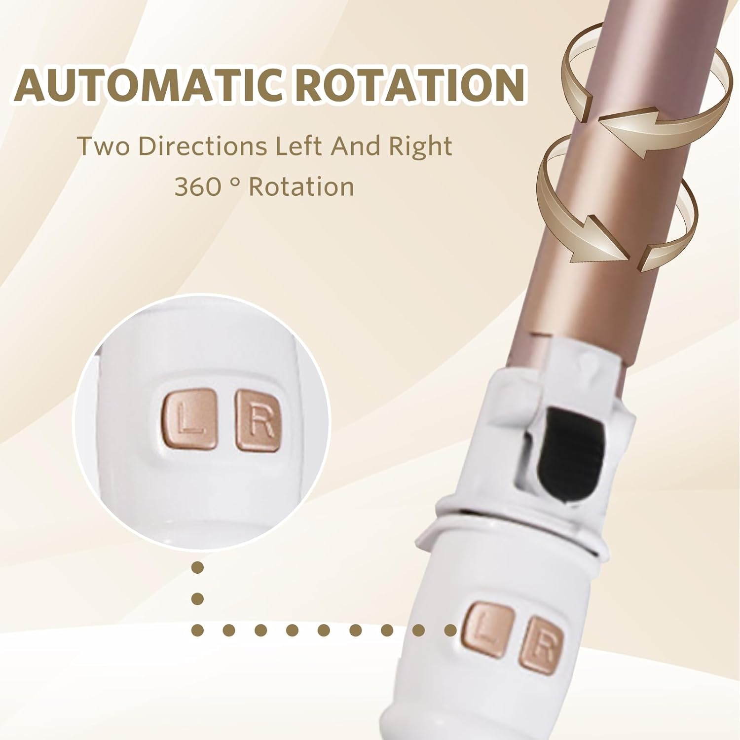 WaveLuxe | Dual Barrel Curling Iron & Hair Dryer for Effortless Styling at Home 2