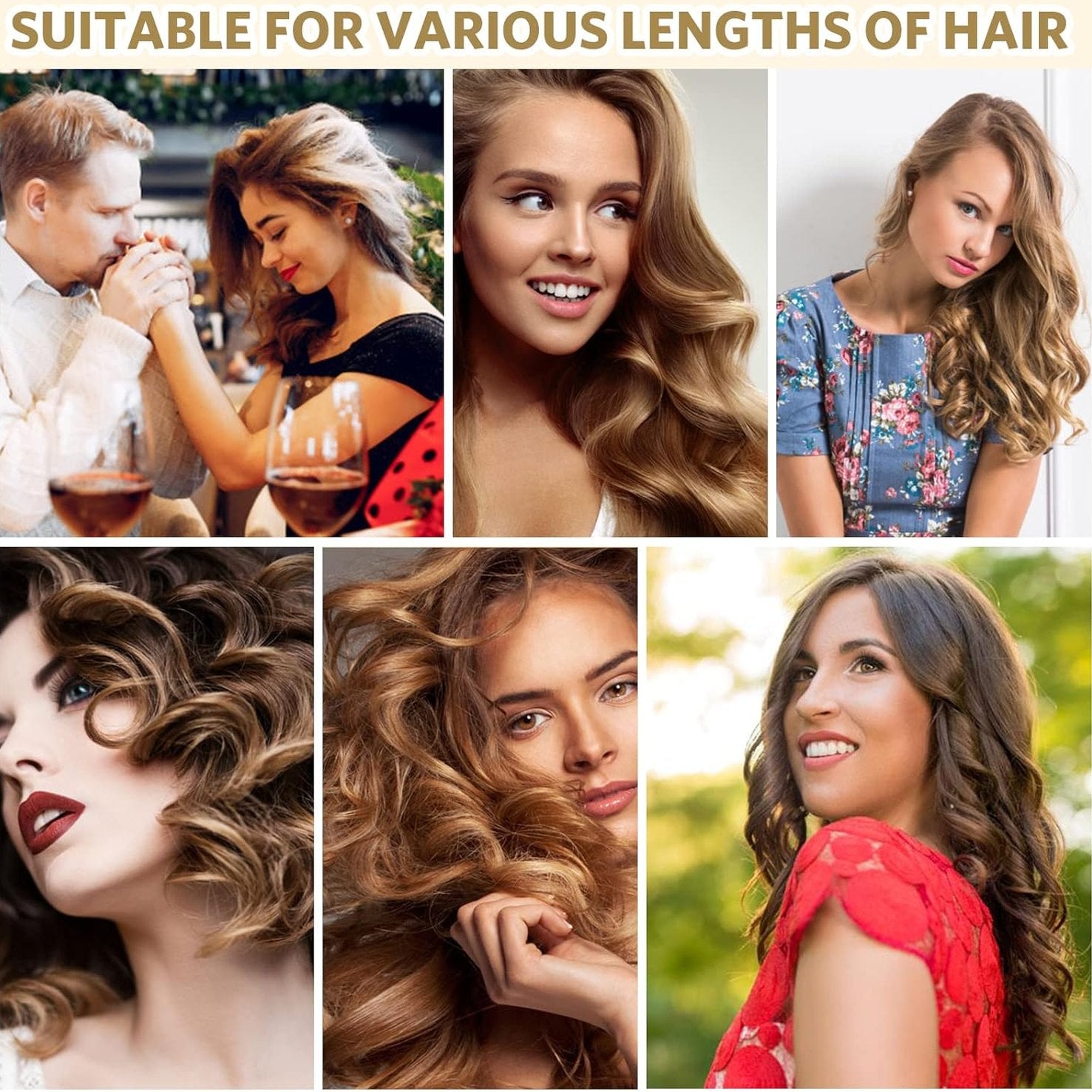 WaveLuxe | Dual Barrel Curling Iron &amp; Hair Dryer for Effortless Styling at Home 6