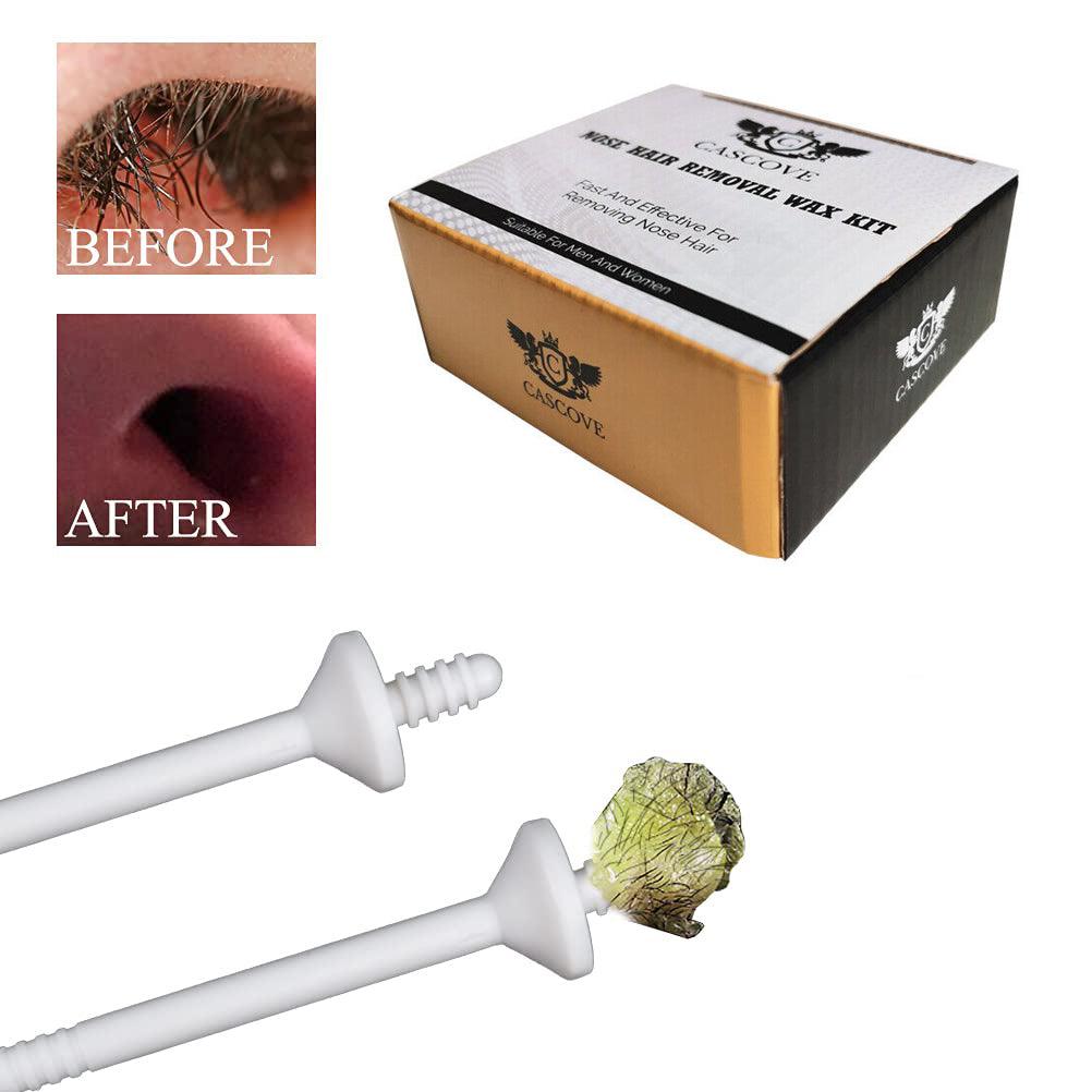 WaxAway Pro Kit | Nose & Ear Hair Removal Wax Kit for Men – Painless Strip Removal 5