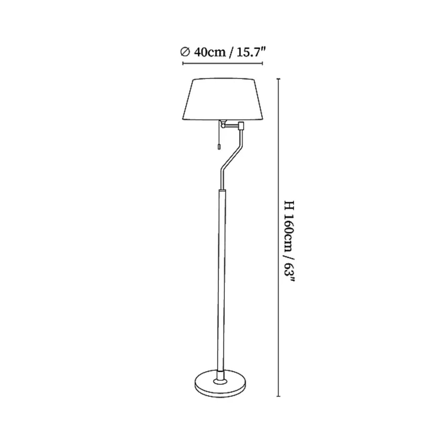 Whetos | Minimal Floor Lamp with Clean Cylindrical Shape 2