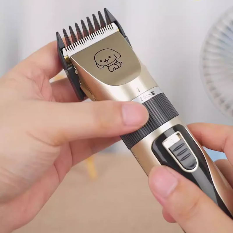 Whisper-Quiet Dog Grooming Clippers with Long-Lasting Battery and Precision Blades for Stress-Free Pet Care 2