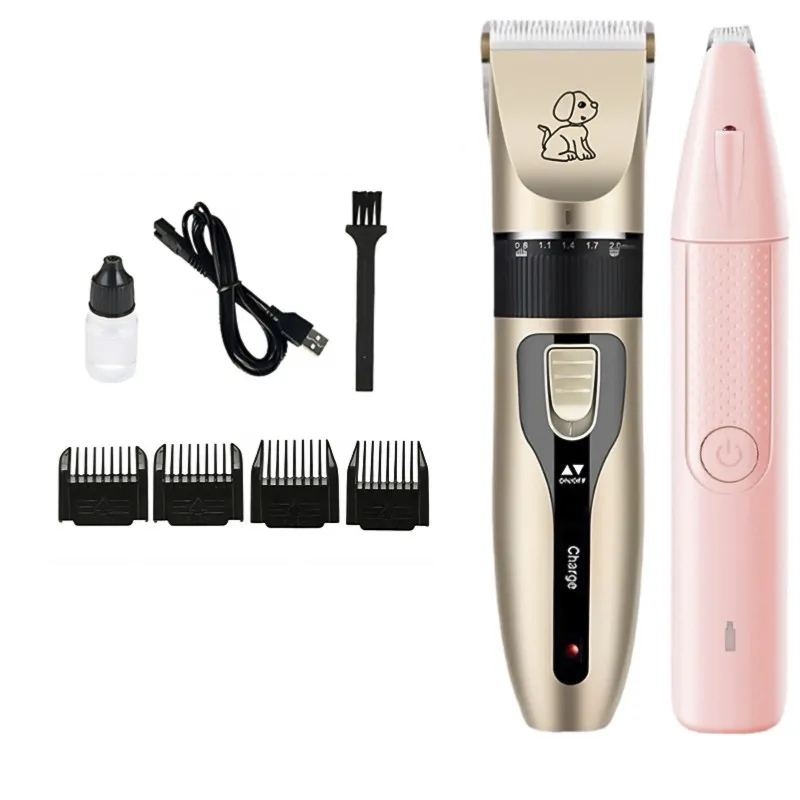 Whisper-Quiet Dog Grooming Clippers with Long-Lasting Battery and Precision Blades for Stress-Free Pet Care 3