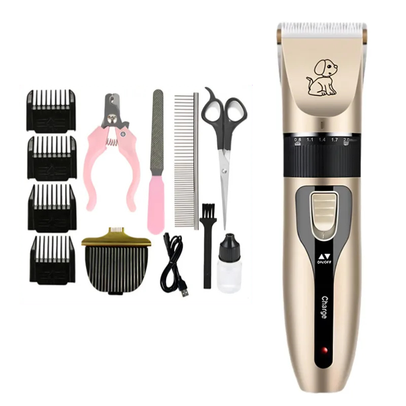 Whisper-Quiet Dog Grooming Clippers with Long-Lasting Battery and Precision Blades for Stress-Free Pet Care 5