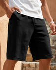 Matteo | Men’s Wide-Leg Casual Shorts with Drawstring Waist