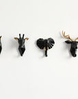 WildCraft | Charming Eco-Friendly Animal Head Coat Hooks for Wall Decor 0