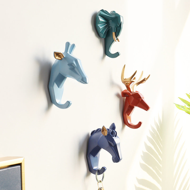 WildCraft | Charming Eco-Friendly Animal Head Coat Hooks for Wall Decor 2