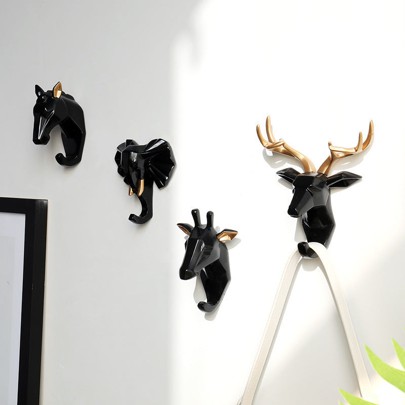 WildCraft | Charming Eco-Friendly Animal Head Coat Hooks for Wall Decor 3