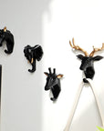 WildCraft | Charming Eco-Friendly Animal Head Coat Hooks for Wall Decor 3