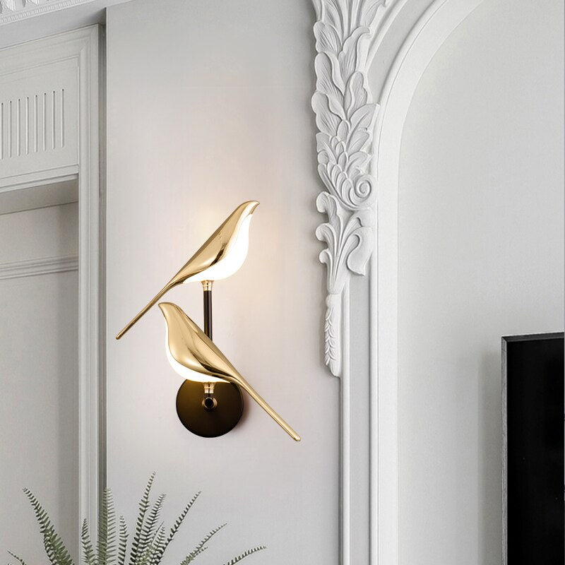 WingAura – Stylish Bird-Inspired Wall Lamp 3