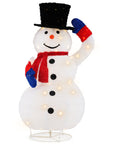 WinterBright – Christmas Snowman with 120 Warm White LED Lights 0