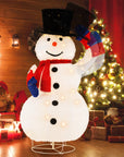 WinterBright – Christmas Snowman with 120 Warm White LED Lights 2