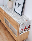 Winter Gnome | Luxury Christmas Table Runner with Snowflake Design 4