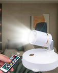 Wireless LED Spotlight – Dimmable Outdoor Spotlights with Remote Control for Versatile Indoor and Outdoor Use 0