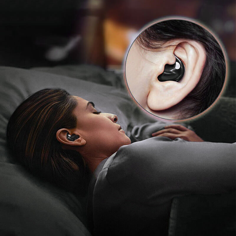 Wireless Sleep Headphones – Noise Cancelling Bluetooth Earbuds, IPX5 Waterproof, Invisible Design for Comfortable Sleeping 1