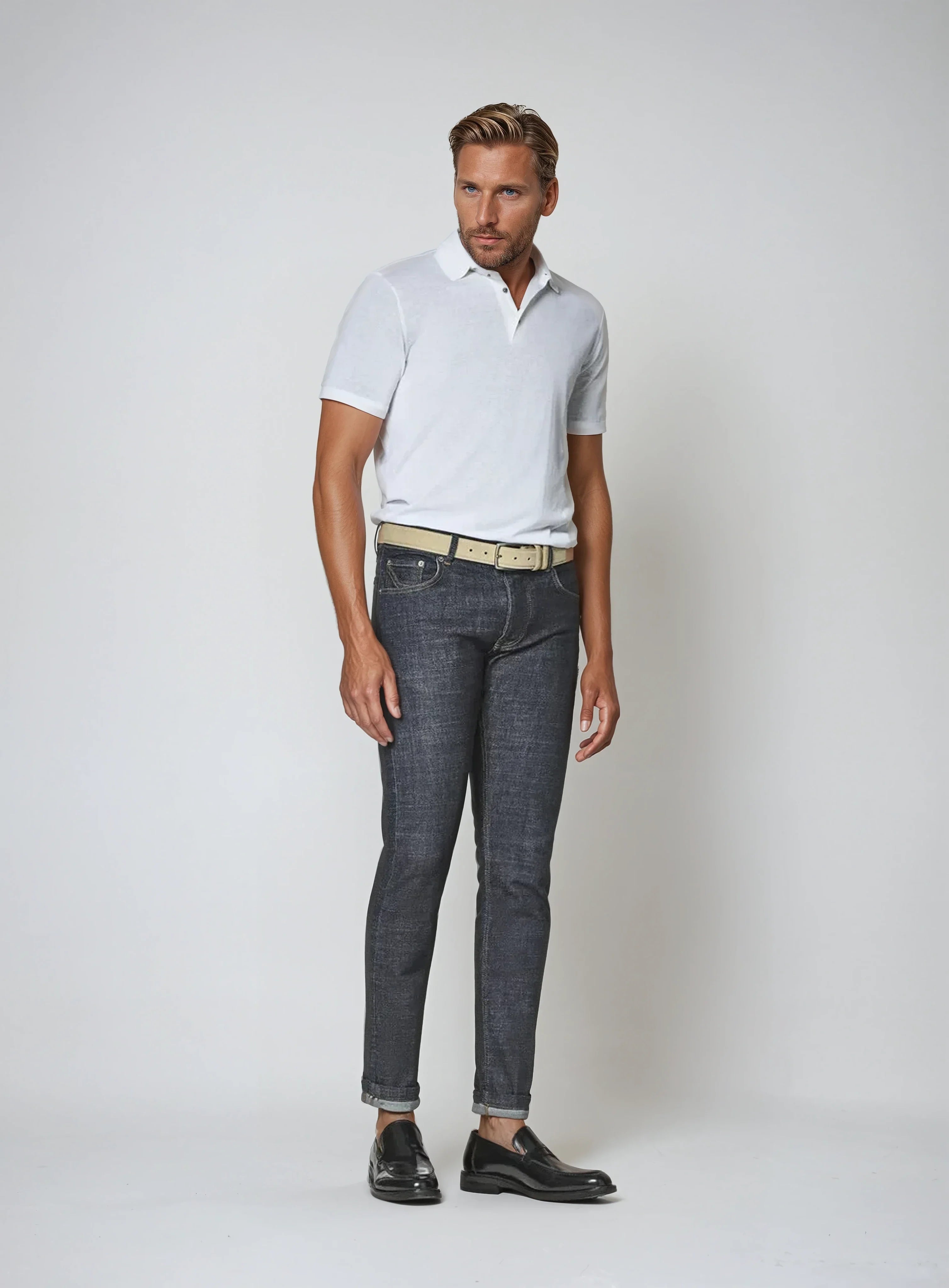 Ethan | Classic Comfortable Mens Polo Shirt 2