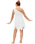 Women Plus Size One Shoulder Halloween Costume Dress | Prehistoric Mini 2