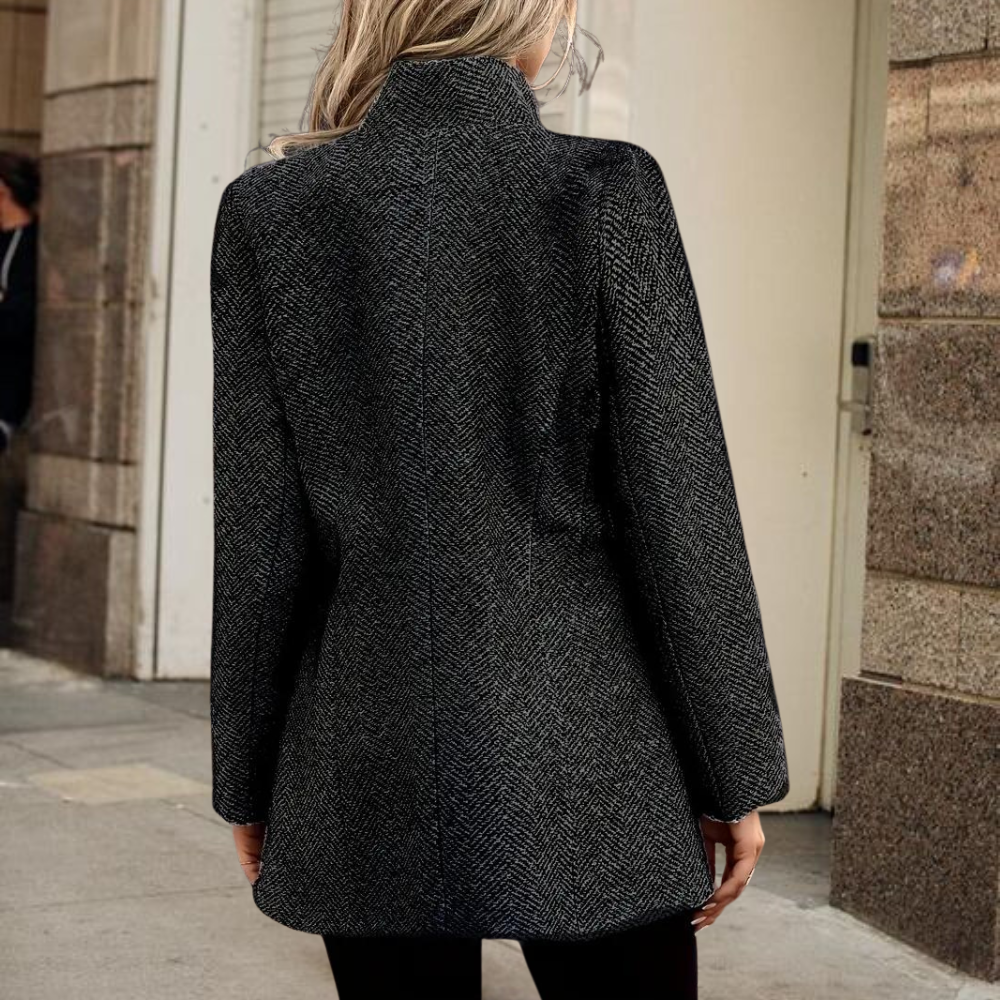 Women&#39;s Ankle Length Coat with Notch Lapels – Elegant Winter Coats for Women 6