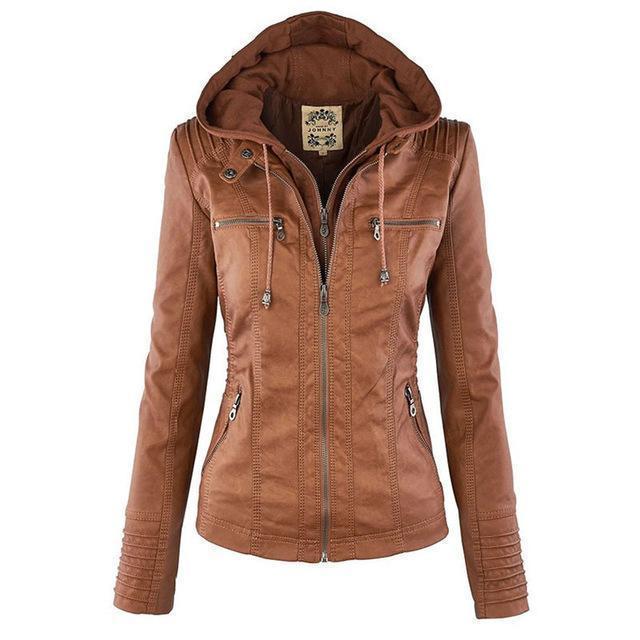 Women's Gothic Jacket in Black, Brown, and Khaki – Tailored Fit All-Season Women's Coats 2