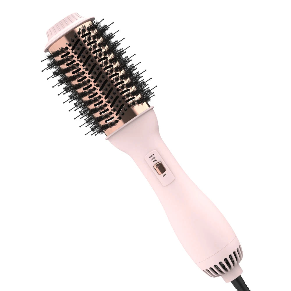 Women’s Hair Dryer Brush Multi-Functional Volumizer Aluminum Styling Tool 1