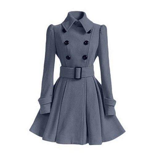 Women's Lightweight Windbreaker Trench Coat – Slim Fit Medium Length for Spring and Fall 2