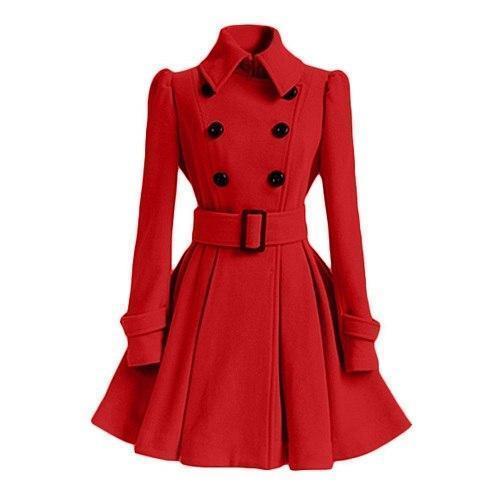 Women's Lightweight Windbreaker Trench Coat – Slim Fit Medium Length for Spring and Fall 3