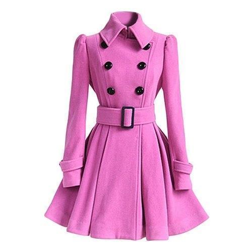 Women's Lightweight Windbreaker Trench Coat – Slim Fit Medium Length for Spring and Fall 4