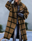 Women's Oversized Wool Blend Long Coat with Notched Lapel – Stylish Winter Coat for Autumn/Winter 3