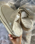 Women's Plush Platform Slippers – Elegant Casual Footwear Size 43 for Home and Outdoor Use 10