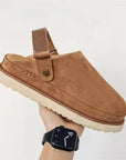 Women's Plush Platform Slippers – Elegant Casual Footwear Size 43 for Home and Outdoor Use 2