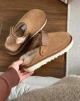 Women's Plush Platform Slippers – Elegant Casual Footwear Size 43 for Home and Outdoor Use 3