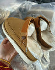 Women's Plush Platform Slippers – Elegant Casual Footwear Size 43 for Home and Outdoor Use 8