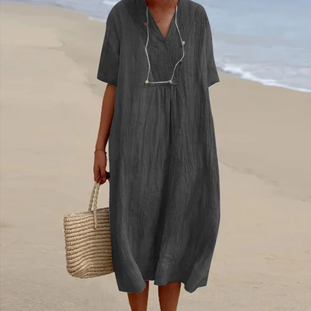 Women&#39;s Summer Dress, Lightweight Casual Loose Fit in Vibrant Colors 8