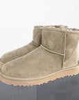 Women's Ultra Mini Platform Boots – Black Leather Ankle Booties with Fur Lining for Winter 4