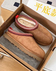 Women's Ultra Mini Platform Boots with Fur Lining – Stylish Ankle Booties for Winter 19