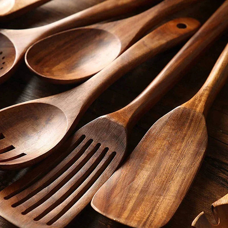 WoodChef - Teak Wood Kitchen Tools Set 3