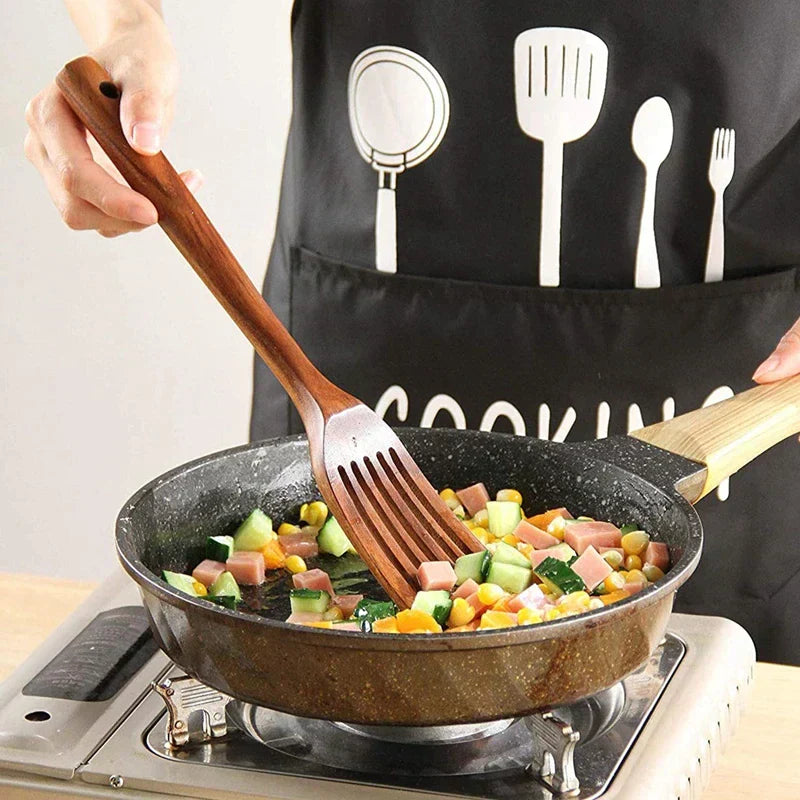 WoodChef - Teak Wood Kitchen Tools Set 4