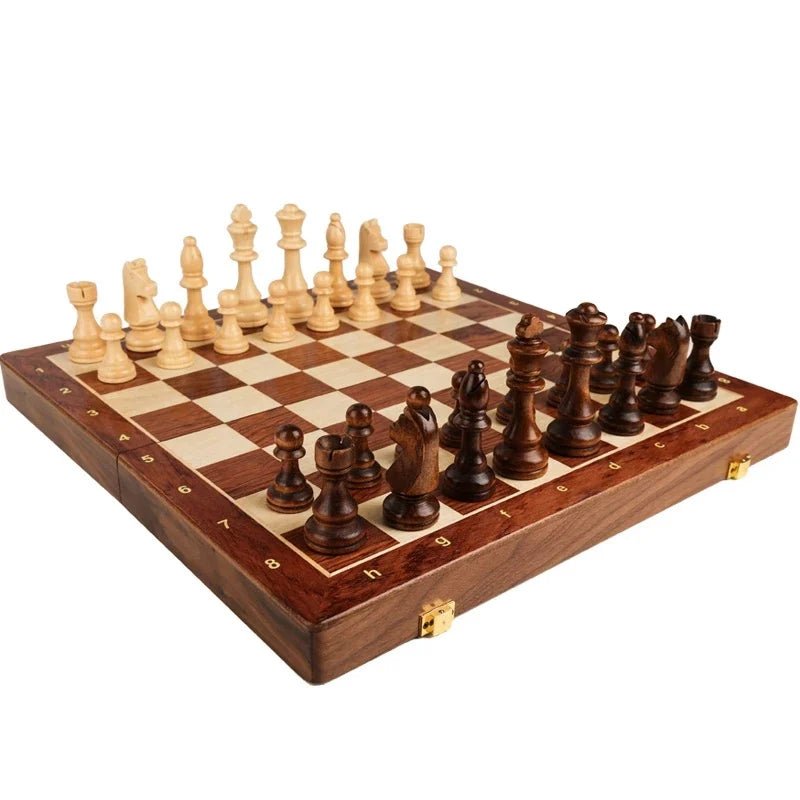 WoodCraft | Elegant Premium Solid Wood Chess Set for Game Enthusiasts 6