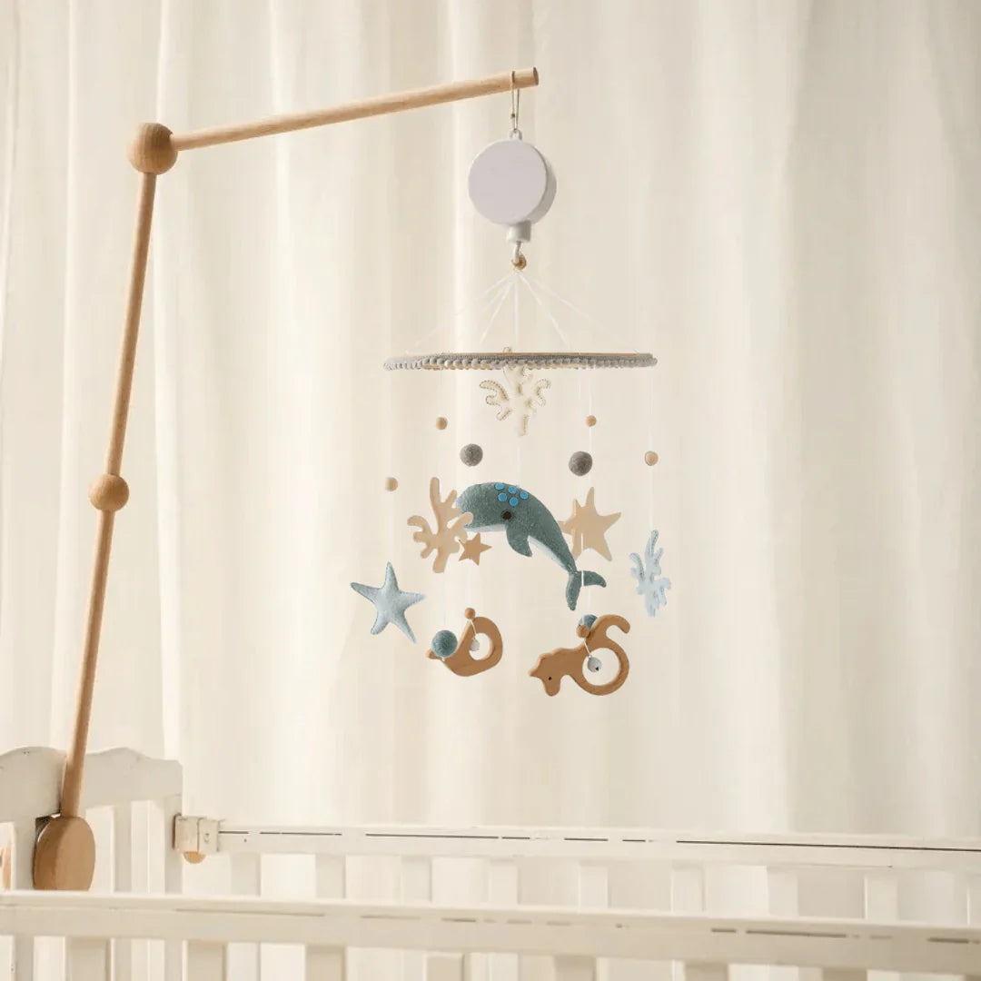 Wooden Baby Mobile – Natural Crib Mobile for Soothing Sleep and Nursery Decor 13
